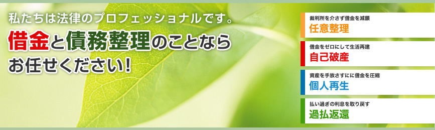 我々は法律のプロフェッショナルです。